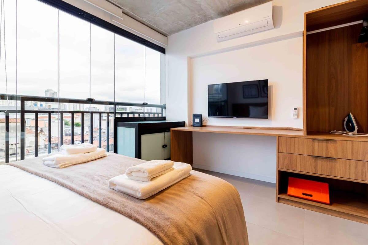 Апартаменти Bhomy Bom Retiro - Pertinho Do Sambodromo Vit404 Сан-Паулу Екстер'єр фото